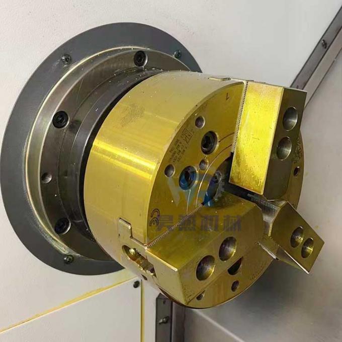 二重スピンドル斜面ベッド 自動 CNC ターン TCK56Y サブ スピンドルドライブ Cnc ターン 3