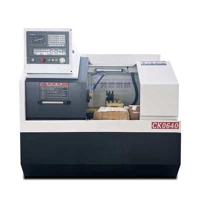 横軸型自動 CNC  lathemachine CK0640 380 ボルト