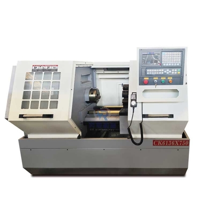 シメンス システム CK6136 新しいフラットベッド 自動 CNC 機械 機械 金属