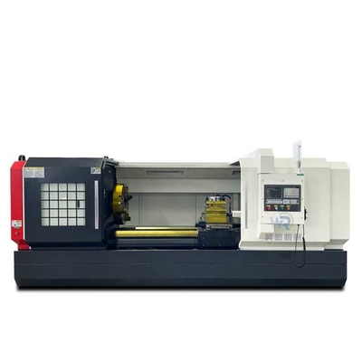 CNCターネ CK6180 CNCターニングマシン 4 ステーション ターレット シエメンズシステム