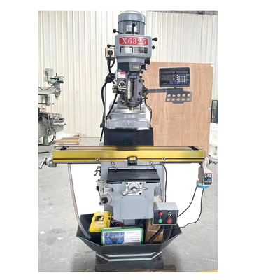 OEMのタレットのヘッド金属の普遍的なフライス盤3HP 2.2KW