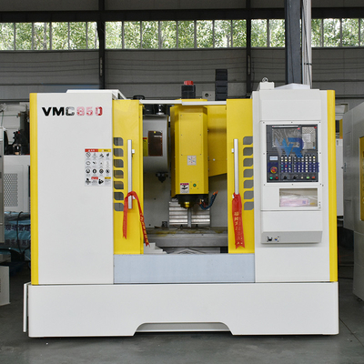 Vmc850垂直VMC CNCのフライス盤の中心3の軸線に金属をかぶせなさい