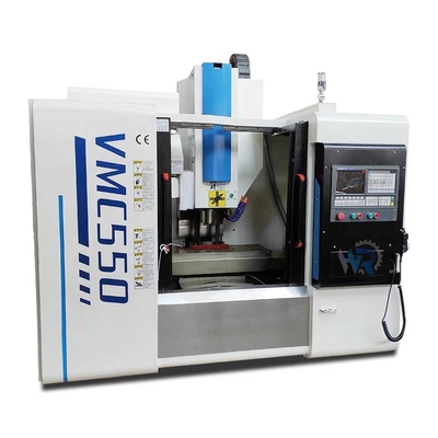 高精度ホワイト メタル部品 VMC CNC フライス盤 VMC550 600x450mm