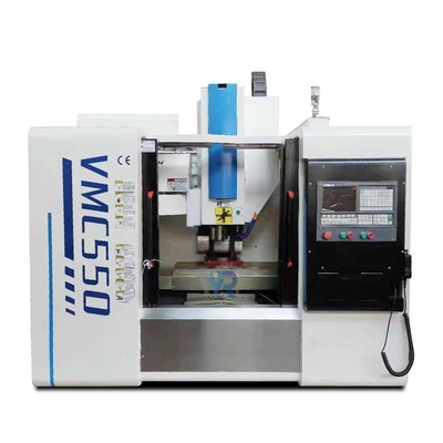 高精度ホワイト メタル部品 VMC CNC フライス盤 VMC550 600x450mm