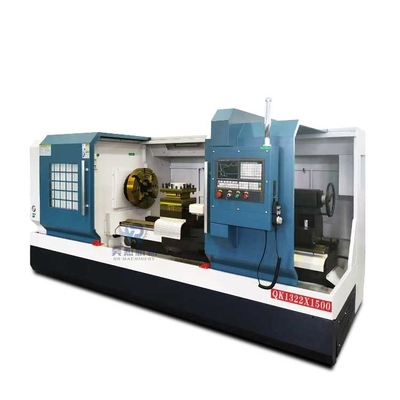 高精度水平 CNC パイプスレッドラートン QK1322-1500 500MM最大切断長