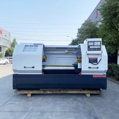 7.5kw パワー CK6150/1000mm 工業用金属自動CNC回転機
