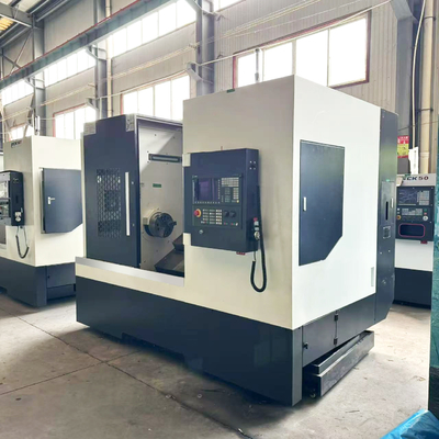 二重スピンドル斜面ベッド 自動 CNC ターン TCK56Y サブ スピンドルドライブ Cnc ターン